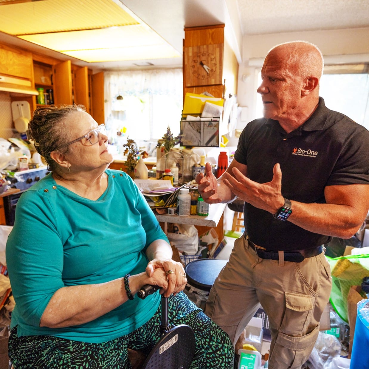 At Bio-One, we’ve helped thousands of families just like yours. Our trained technicians know how to clean cluttered homes with care and compassion.