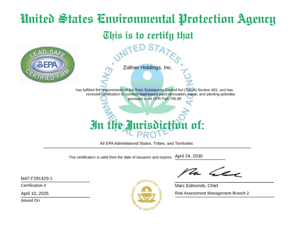 EPA Certified