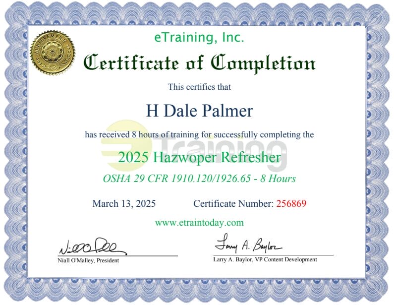 Hazwoper Refresher